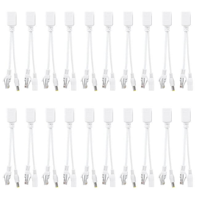 Cable POE para cámara adaptador POE 10 pares Jadeshay