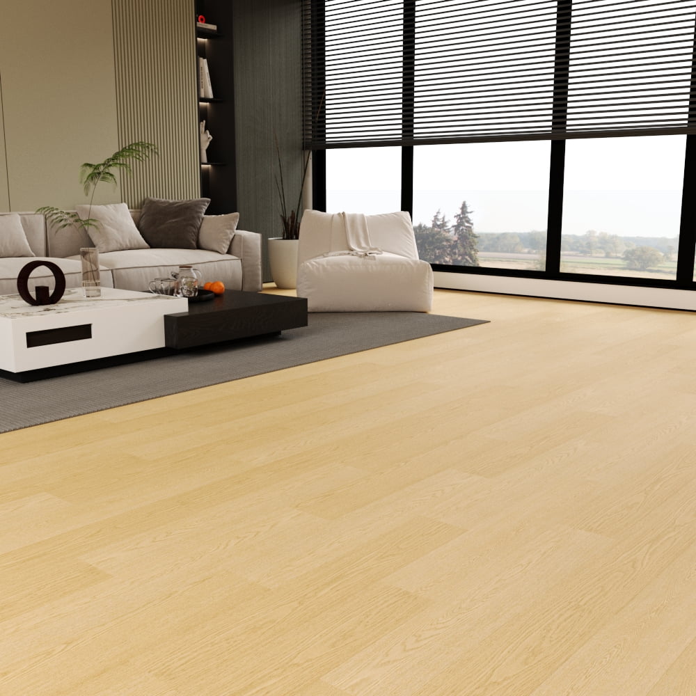 luxury vinyl sheet flooring 3.28 ft*16.4 ft roll UV layer PVC flooring planks  for Bathroom Living Room Kitchen 1.6mm thickness