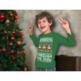 thumbnail image 3 of Tstars Boys Unisex Christmas Shirts Gift Dabbing Through the Snow Santa Gifts for Boy Youth Kids Long Sleeve T Shirt, 3 of 6