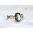 thumbnail image 2 of SS DESIGNS Labradorite Ring Sterling Silver Labradorite Stacking Ring, 2 of 10