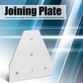 thumbnail image 3 of Joints Bracket, T Shape Joining Plate Durable Silver  for 3D Printer for CNC Router 2020T,3030T,4040T, 3 of 7