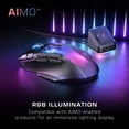 thumbnail image 3 of Turtle Beach Kone XP Air Wireless Customizable Ergonomic RGB Gaming Mouse - Bluetooth, 19K DPI Optical Sensor, 100-Hour Battery & Charging Dock, 29 Programmable Inputs & AIMO RGB Lighting - Black, 3 of 20
