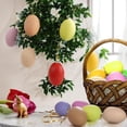 thumbnail image 5 of CoreLiving Easter Tree Ornaments Set of 12 Hanging Easter Eggs Spring Decorations Matte Finish Vibrant Colors for Home Indoor Office Party Supplies Gift, 5 of 9