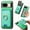 Green, variant on TECH CIRCLE For Google Pixel 8 Wallet Case, Detachable 2-in-1 Magnetic Wallet Case with Card Slots Holder Ring Stand Premium PU Leather Slim Durable Shockproof Removable Protective Cover,Green