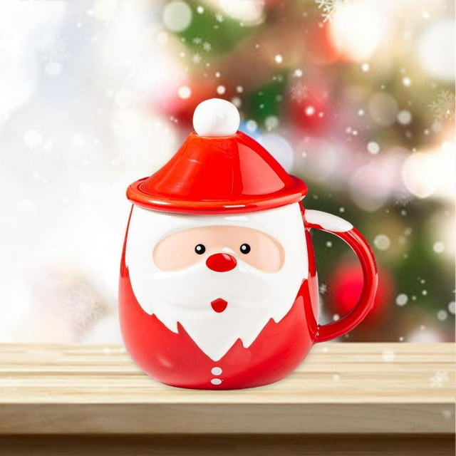 Taza de cerámica Macarena Santa Claus divertida Decoración hogar