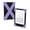 Lilac, variant on Strapsicle E-reader Cross Straps for Select Kindle and Kobo Devices, Large (Black)