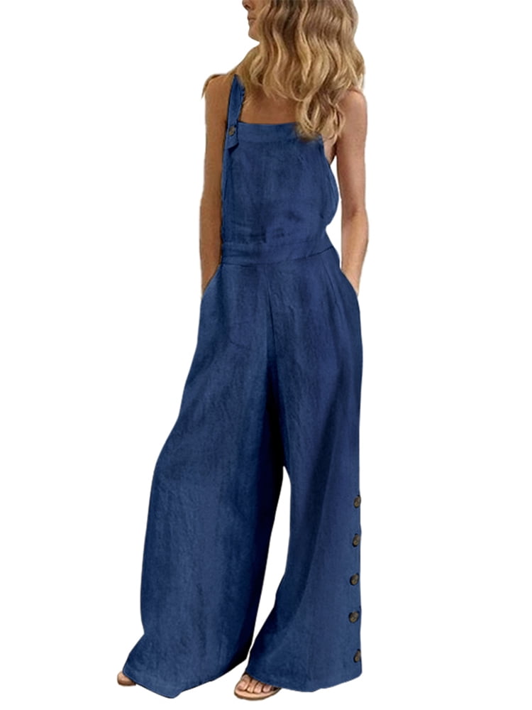 Wide leg bib overalls Clearance