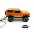 thumbnail image 2 of 2021 '21 Ford Bronco Orange SUV Truck Car Rare Novelty Keychain 1:64 Diecast, 2 of 5