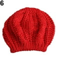 thumbnail image 7 of Mightlink Women's Fashion Beret Braided Baggy Wool Knitted Warm Winter Beanie Hat Ski Cap, 7 of 7