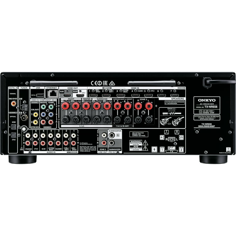 TX-NR656 7.2-Channel Network A/V Receiver - Walmart.com