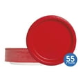 thumbnail image 4 of Disposable Paper Plates, 9", Red, 55 Count, by Way To Celebrate, 4 of 7
