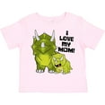thumbnail image 3 of Inktastic I Love My Mom with Baby and Mommy Triceratops Boys or Girls Toddler T-Shirt, 3 of 5