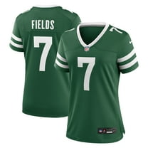 Women's Nike Justin Fields Legacy Green New York Jets Game Jersey