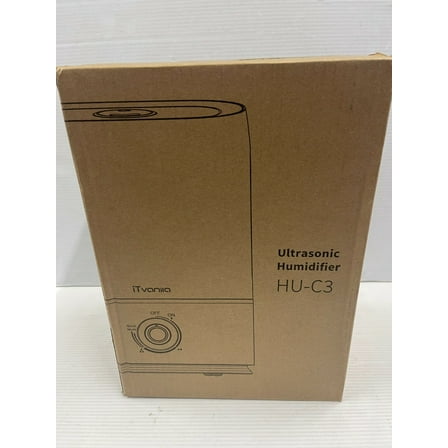 iTvanilaa Cool Mist Humidifier for Large Room, 5L Ultrasonic Bedroom Humidifiers