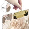 thumbnail image 6 of FORMRS Acrylic Clipboard with Low Profile Clip Standard A4 Letter Size, 12.5" x 9", Lace and Floral, 6 of 8