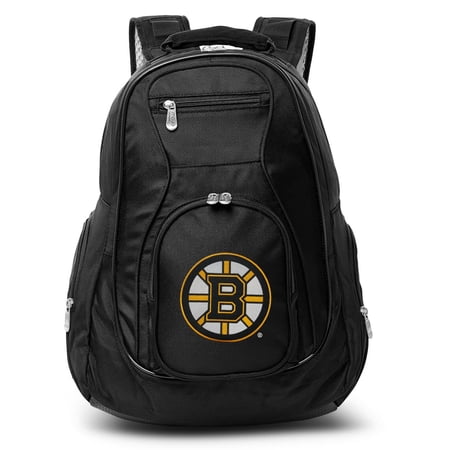 MOJO Black Boston Bruins 19   Laptop Travel Backpack price history on PriceWatchPro