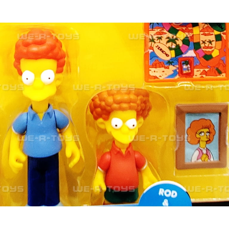 the simpsons series 9 playmates action figure rod todd flanders