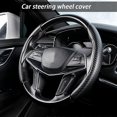 thumbnail image 3 of Carbon Fiber Steering Wheel Cover,Fits All D And Round Shape Models, 3 of 5