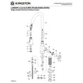 thumbnail image 3 of Kingston Brass LS8691RX Belknap Single-Handle Pull-Down Kitchen Faucet, Polished Chrome, 3 of 5