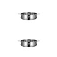 thumbnail image 2 of Wosthever Reemplazo de empuñadura redonda de vapor de acero inoxidable, bandeja de cocina al vapor resistente al calor antioxidante, accesorios Type1 NO1, 2 of 6