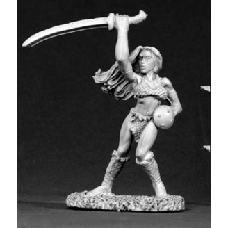 Reaper Dark Heaven Legends 02616 Traeg - Guerriero Barbaro Norreno In Metallo, Non Dipinto - Foto 2