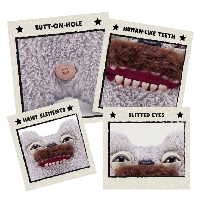 Fuggler, Ugly Monster Plush Toy, Hairy Fuggs, 9 inch - Walmart.com