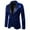 Blue, variant on Herrnalise Men's Autumn And Winter Fashion Personality Sequins Casual Suit Jacket Silver