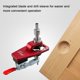thumbnail image 2 of 35mm Hinge Boring Tool Hinge Hole Puncher Woodworking Hole Drilling Guide Locator with Fixture Metal Hole Opener, 2 of 4