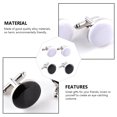 thumbnail image 4 of EeaseCA 2 Pairs Alloy French Style Buttons Fashion Shirt Buttons Durable Cuff Studs, 4 of 7