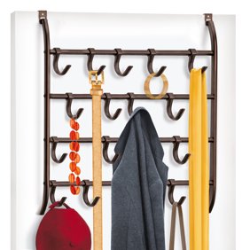 Yoassi Metal Cap Rack Wall Mounted Over Door Hat Rack Baseball