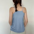 thumbnail image 4 of Maplenight Women's Plus Size Summer Casual Tank Tops Cami Spaghetti Strap Basic Solid Color Loose Scoop Neck Camisoles Tank Top, 4 of 5