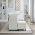 thumbnail image 2 of Yardi Yarda Modular Sectional Sofa with Chaise, U Shaped Oversized Sectional Couches with Storage Ottoman, Freely Combinable 6-Seat Convertible Sectionals for Indoor, Beige, 2 of 20