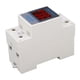 thumbnail image 1 of Medidor De Corriente De Voltaje, Hogar Monofásico Lectura Directa Medidor De Corriente De Voltaje De Carril DIN AC50-500V Pantalla Digital Protección IP20 Alta Precisión Para El, 1 of 8
