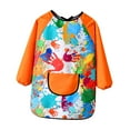 thumbnail image 4 of veasfak Kids Art Smock Painting Apron Lightweight Art Class for Baking Handwork Baby, 4 of 9