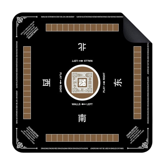 Anti-Slip Mahjong Mat And Noise Reducing Game Mat - Suitable For Mahjong, Poker, Cards, Dominoes Table Cover,Board Games,1Pc
