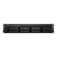 thumbnail image 2 of Synology RackStation RS1221RP+ - Serveur NAS - 8 Baies - Montable en Rack - SATA 6Gb/s - RAID RAID 0, 1, 5, 6, 10, JBOD, 5 hot spare, 6 hot spare, 10 hot spare, 1 hot spare - RAM 4 Go - Ethernet Gigabit - Prise en Charge Icsi - 2U, 2 of 6