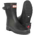 thumbnail image 5 of Hunter Women's Refined Slim Fit Short Rain Boots Black WFS2200RMA BLK, 5 of 6