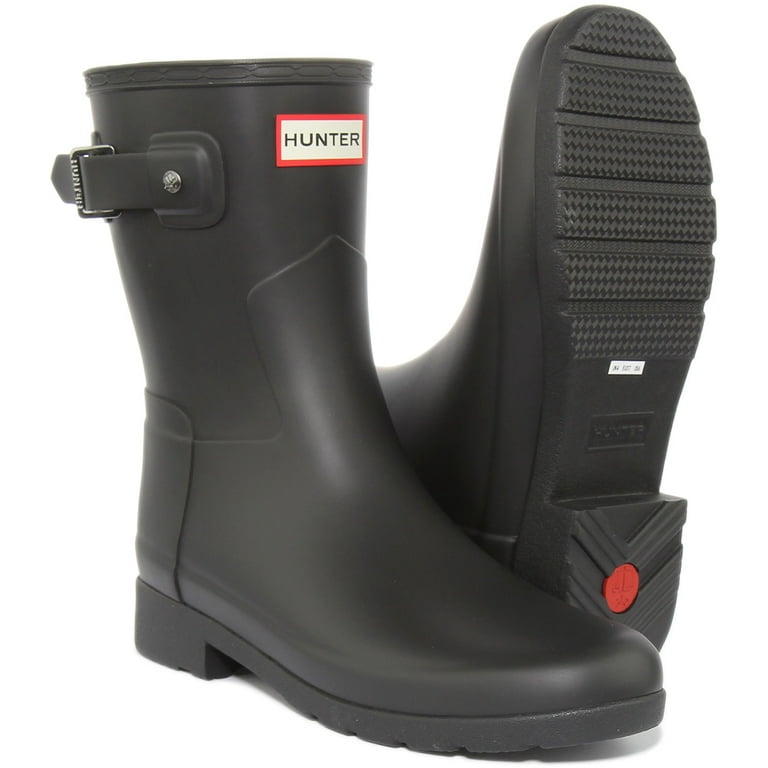 Hunter wellies on sale short black
