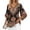 Black-Shirts, variant on Women's 3/4 Sleeve Tops Summer V Neck Shirts Fashion Print Petite Blouses Soft Elegant T-shirts Top S-XL