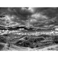 thumbnail image 3 of Nalbandian, Nish 18x15 Black Modern Framed Museum Art Print Titled - Patchwork Mountains, 3 of 5