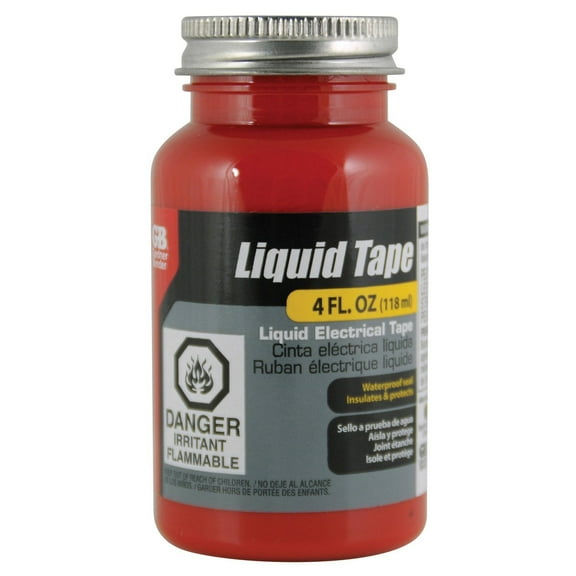 Gardner Bender Ltr-400 Liquid Electrical Tape, 4 Oz., Red