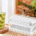 thumbnail image 3 of Ice Cube Container with Lid Ice Cubes Molds Ice Trays for Freezer Ice Cube Tray Mold Ice Freezer Container Removable, 3 of 5