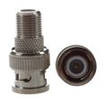 thumbnail image 2 of BNC Male to F Female CCTV Camera Coax Cable Connector (Pack of 10), 2 of 4