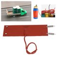 thumbnail image 4 of Car Engine Heating Mat, 80W Efficient Silicone Heating Pad Waterproof Flame Retardant  for Agricultural Vehicles DC12V,DC24V, 4 of 7