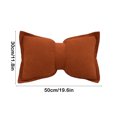 thumbnail image 4 of Msgweeeg Couch Pillows And Linen Pillow Solid Color Sofa Pillow Cushion Two-purpose Bow Pillow Lumbar Pillow 19.6x11.8 Inches Mother's Day Gift House Decor for Nursery and Kids' Room, 4 of 7