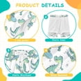 thumbnail image 3 of joogoo Cartoon Crocodile Skating Boys Swim Trunks Beach Swimsuit Shorts Boxer 9-11Y, 3 of 8