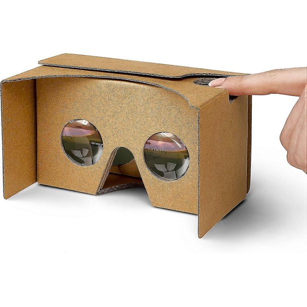VR second generation cardboard new Google carton VR virtual reality 3D glasses helmet 2-pack