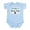 Sky Blue, variant on CafePress - My Brother Is A Siberian Husk Infant Bodysuit - Baby Light Bodysuit, Size Newborn - 24 Months