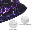 thumbnail image 5 of Salouo Galaxy Lightning Pattern Pillow Cases,1PC Pillow Covers with Envelope Closure Decorative Pillow Case for Bed Couch,Pillows Not Included-14"x20", 5 of 6