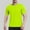 #Yellow, variant on DPTALR George Fashionable Men's Mesh Breathable Solid Color Tight-Fitting Short Sleeve T-shirt,Black,Big and Tall Men XXL